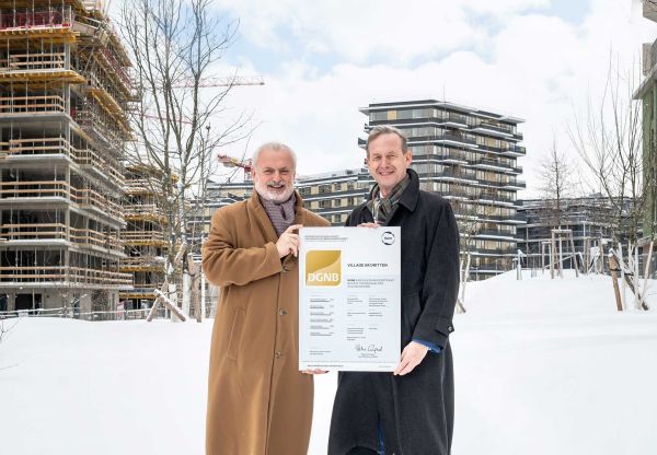 ÖGNI verleiht DGNB Erschließungszertifikat für nachhaltige Stadtquartiere - VILLAGE IM DRITTEN | © Stefan Seelig